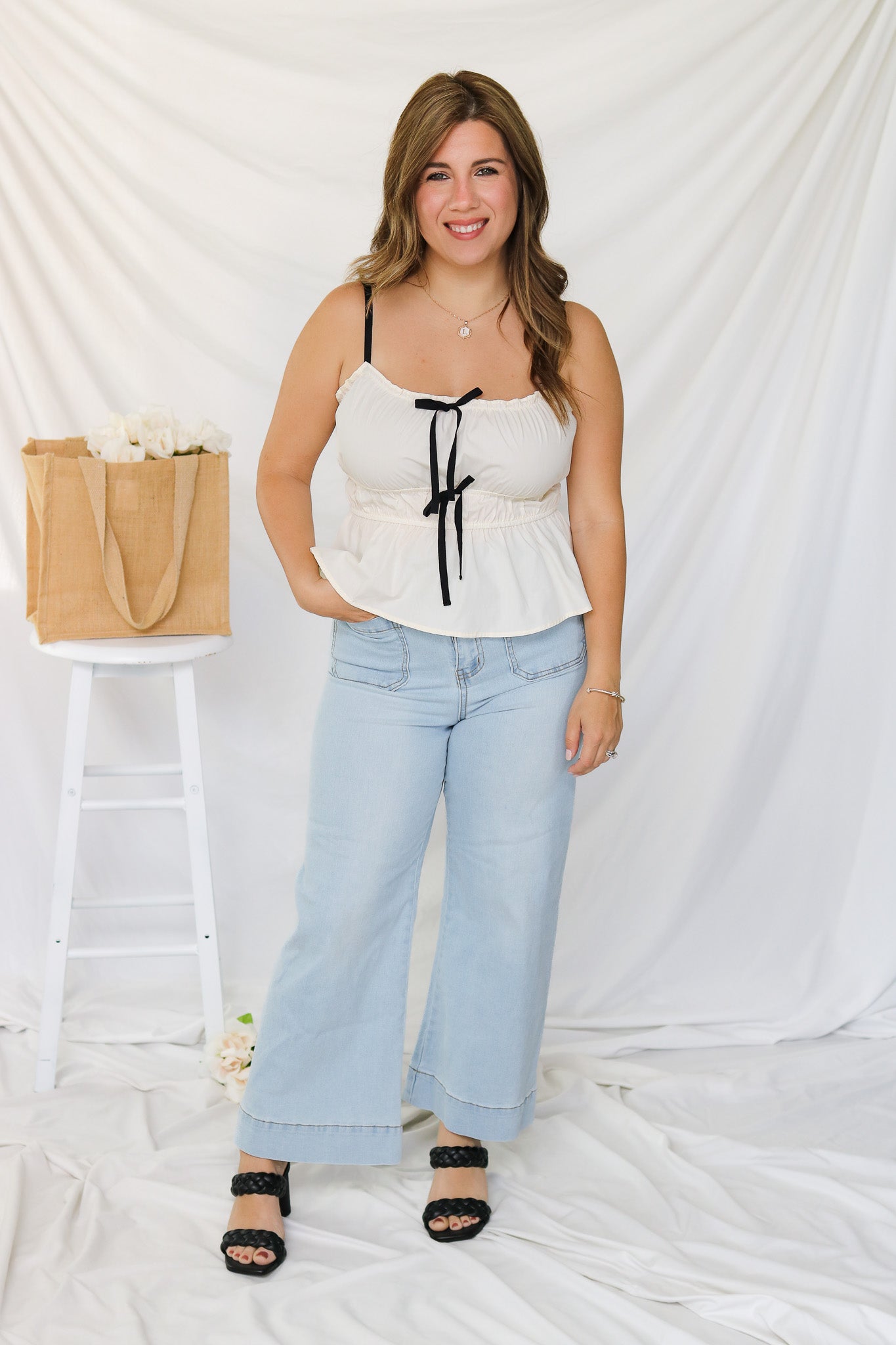 Cherishing Moments Spaghetti Strap Top