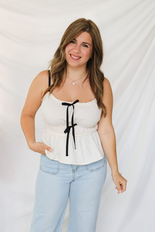 Cherishing Moments Spaghetti Strap Top