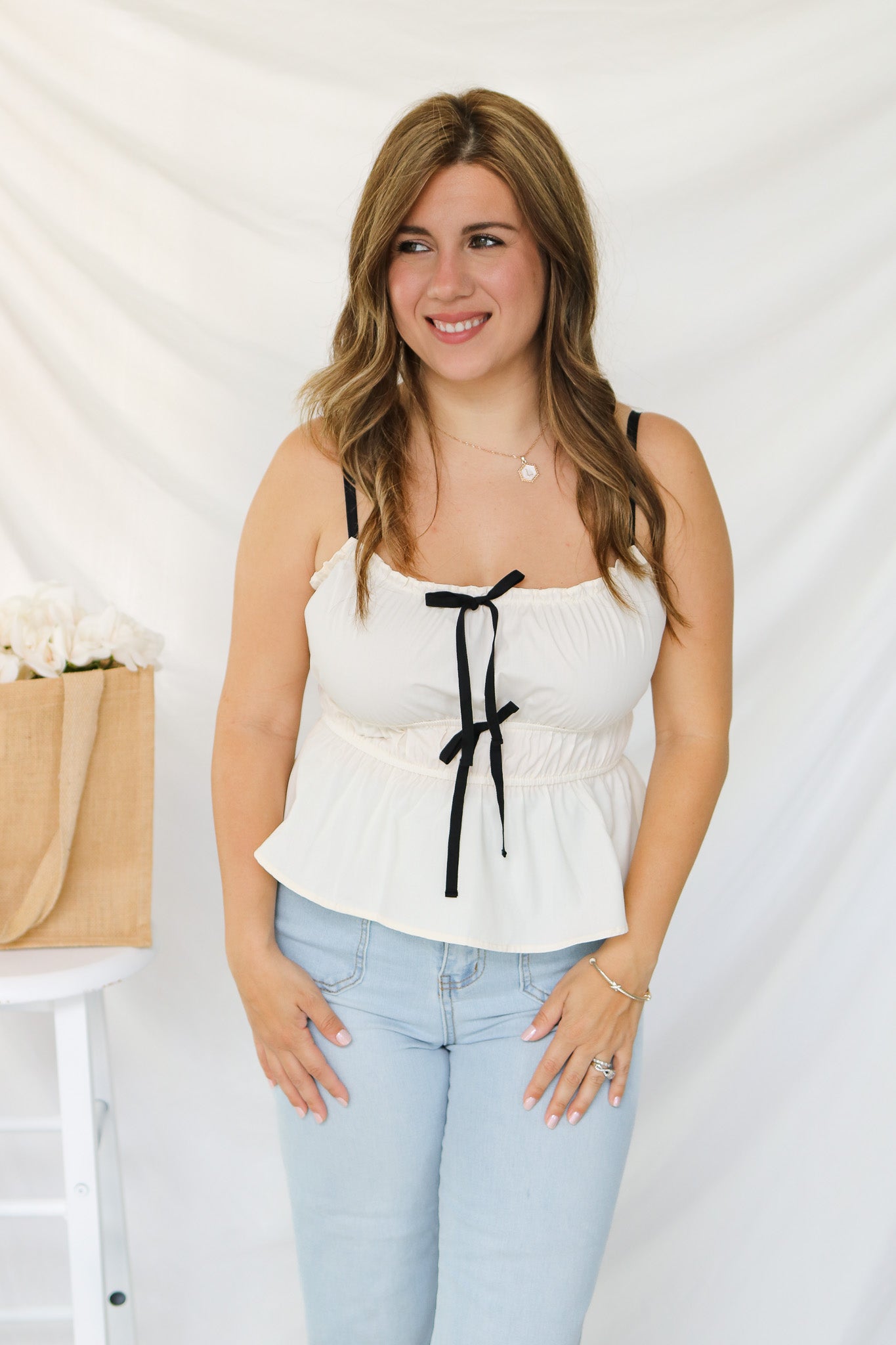 Cherishing Moments Spaghetti Strap Top