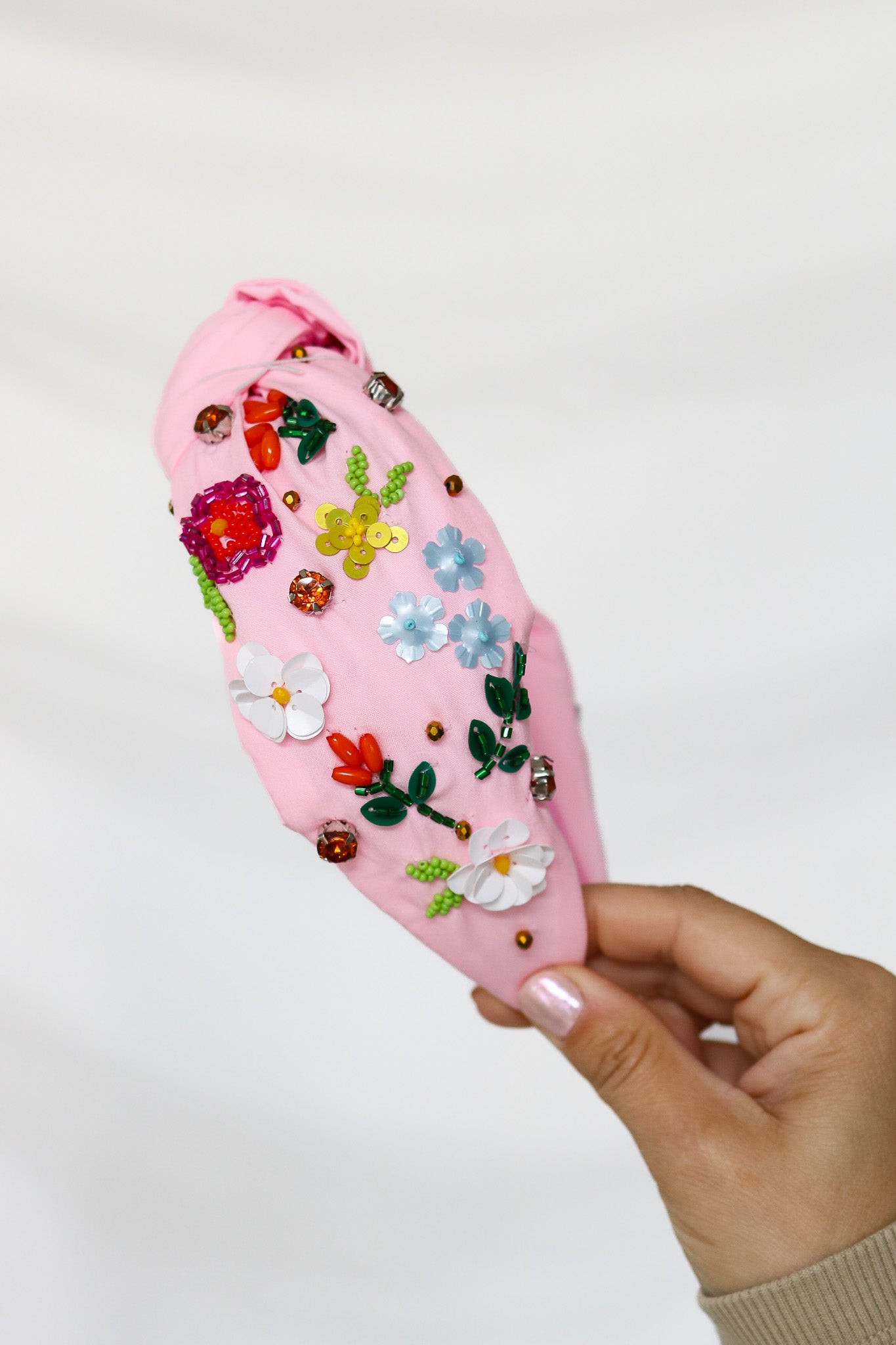 Flower Garden Knot Headband