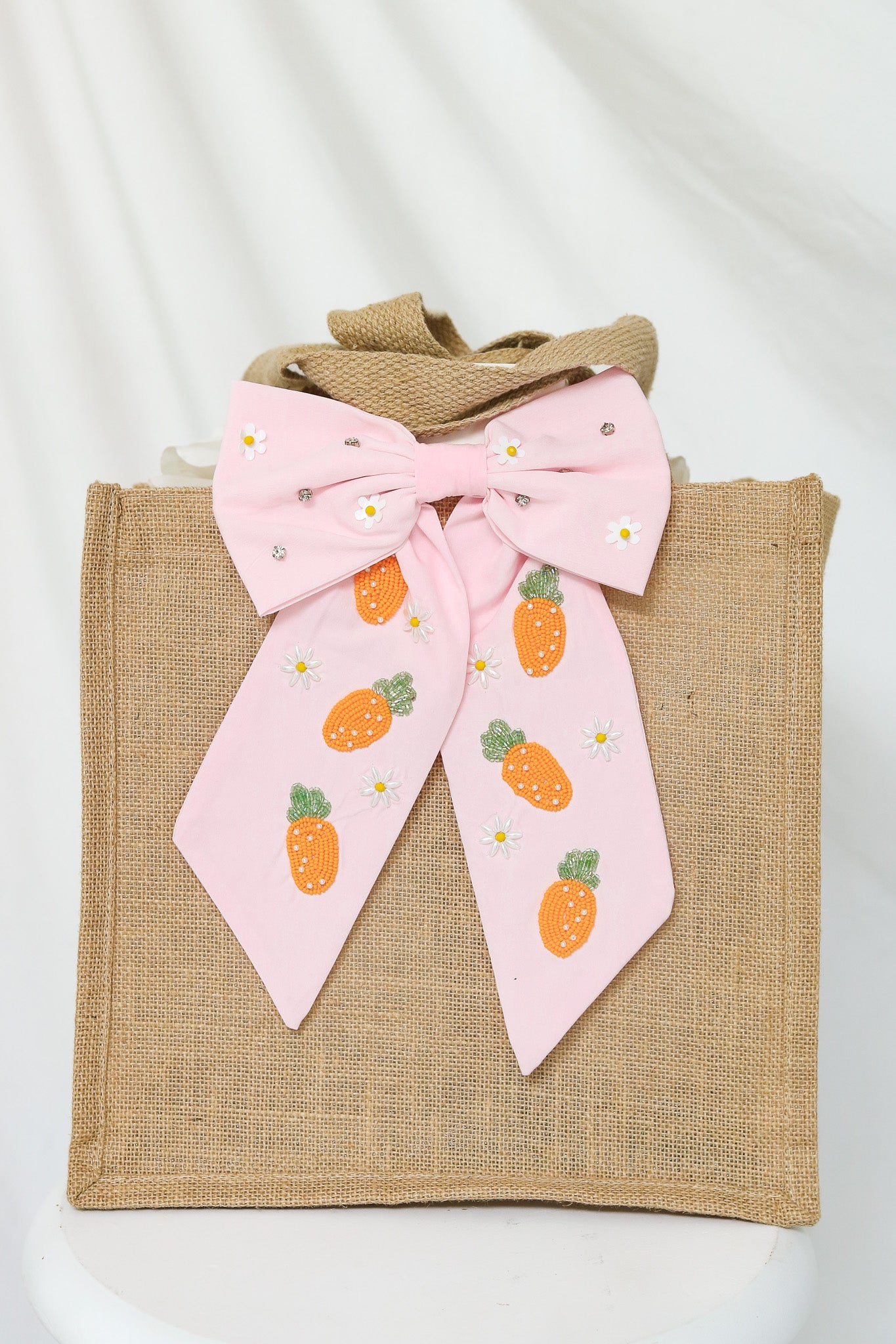 Carrots Jeweled Hair Bow