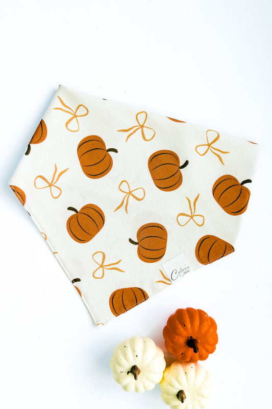 Pumpkins And Bows Bandana