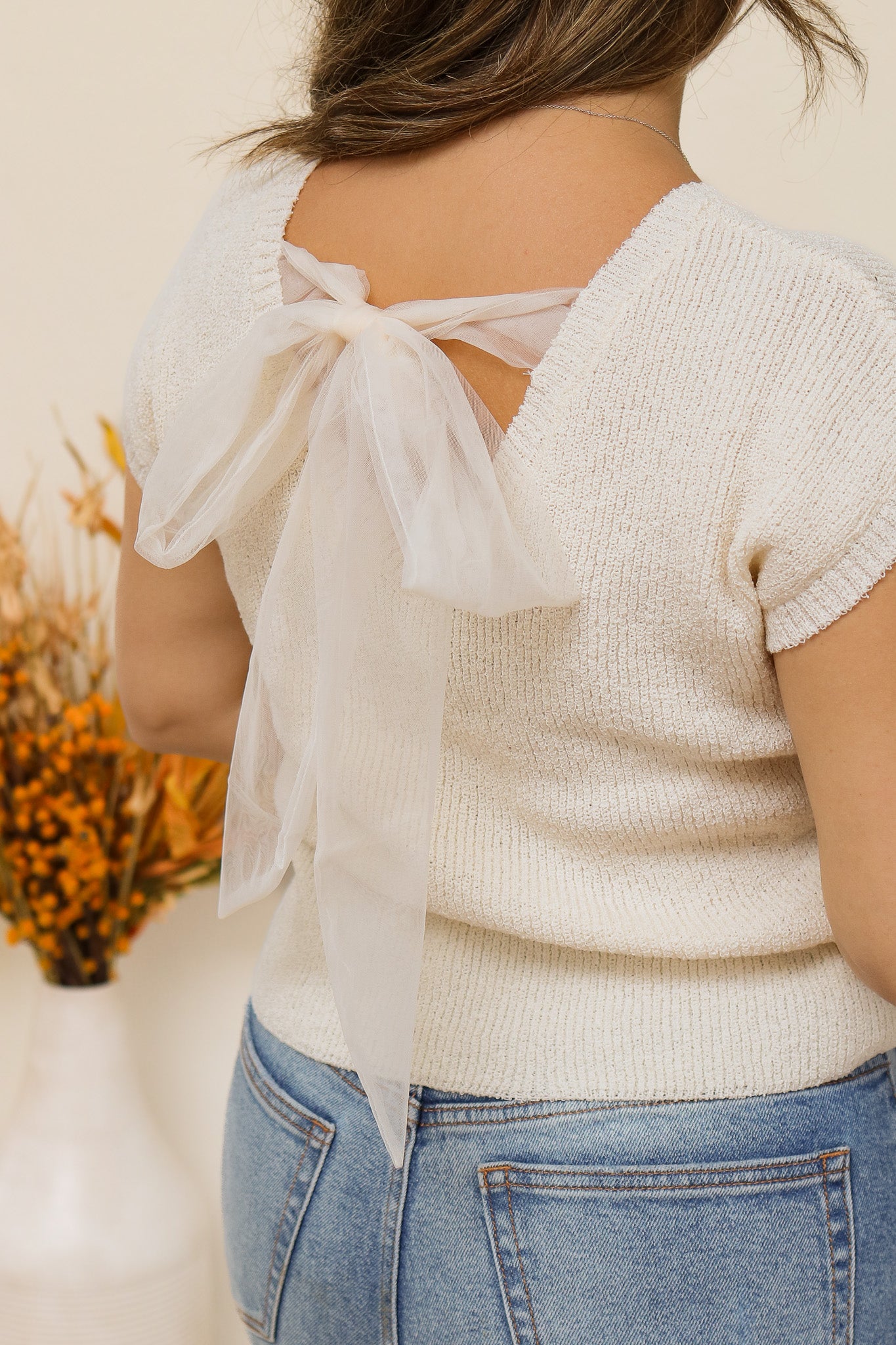 Sweetest Day Tie Back Top