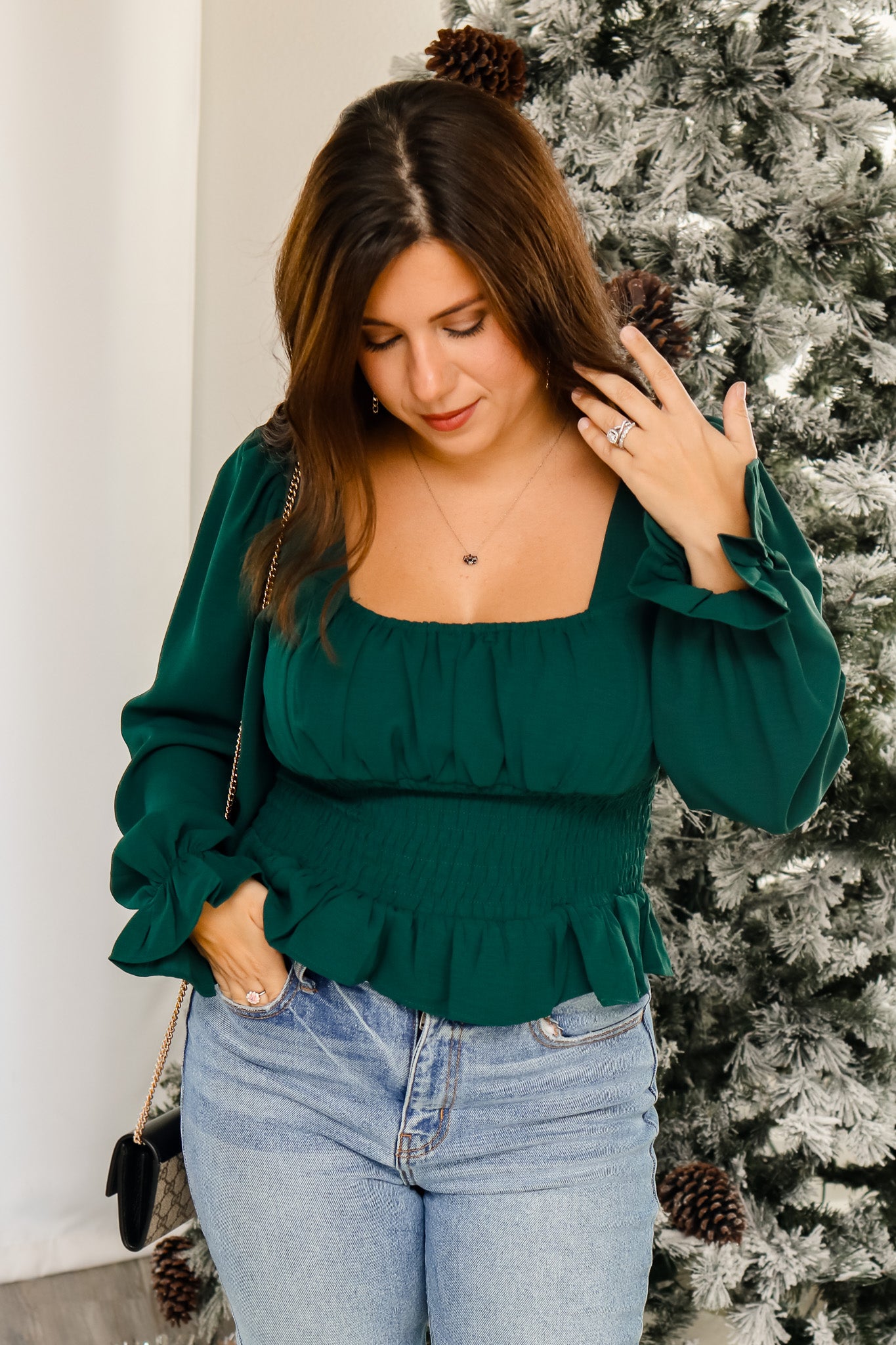 All Is Calm Top (green)