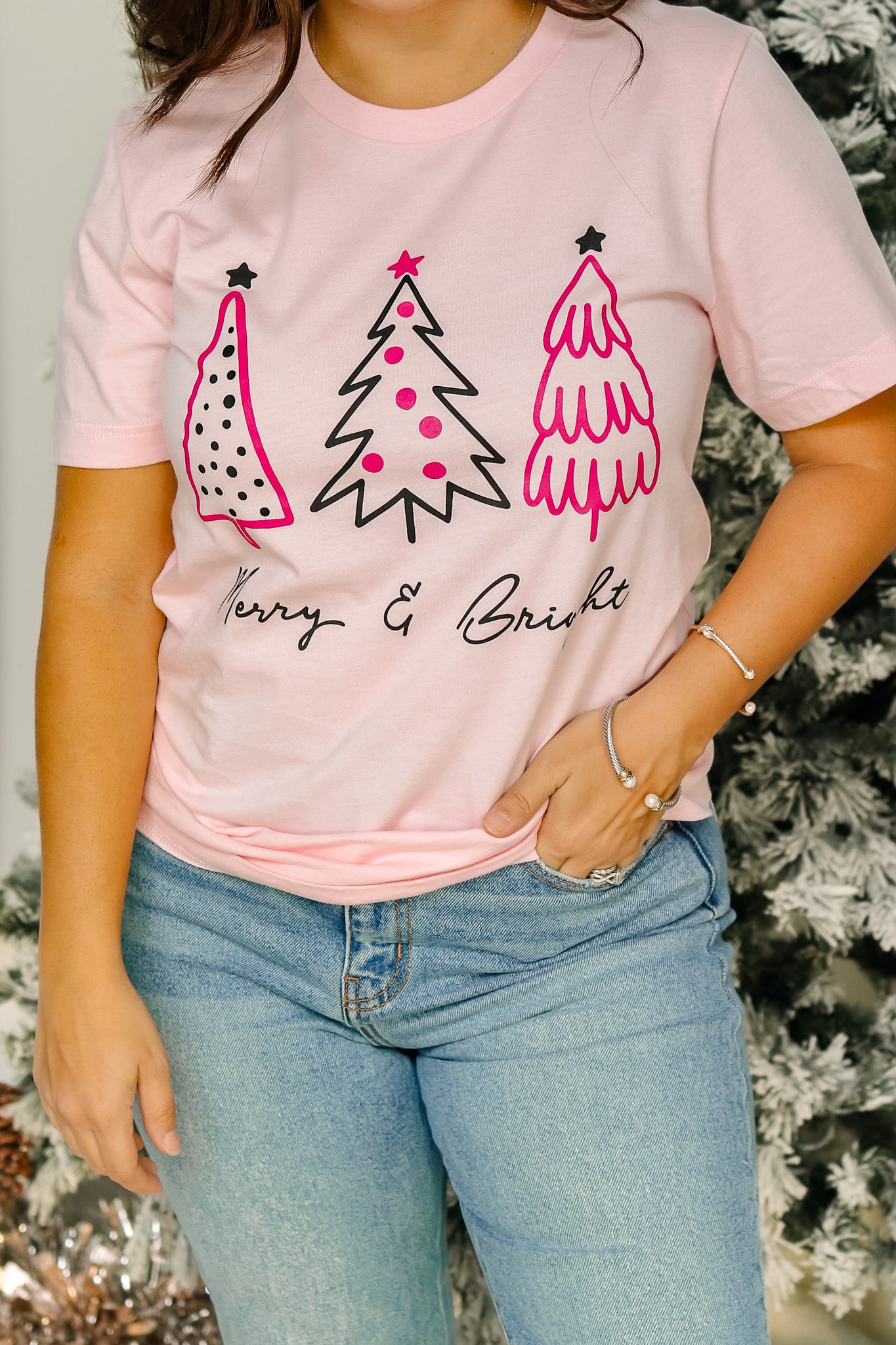 Merry And Bright Graphic Tee