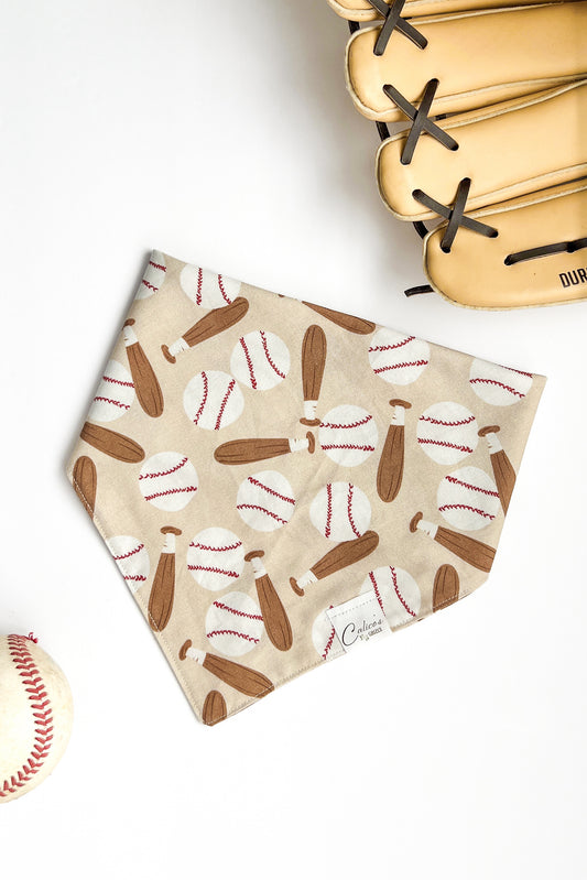 Boho Baseball Bandana (light beige)