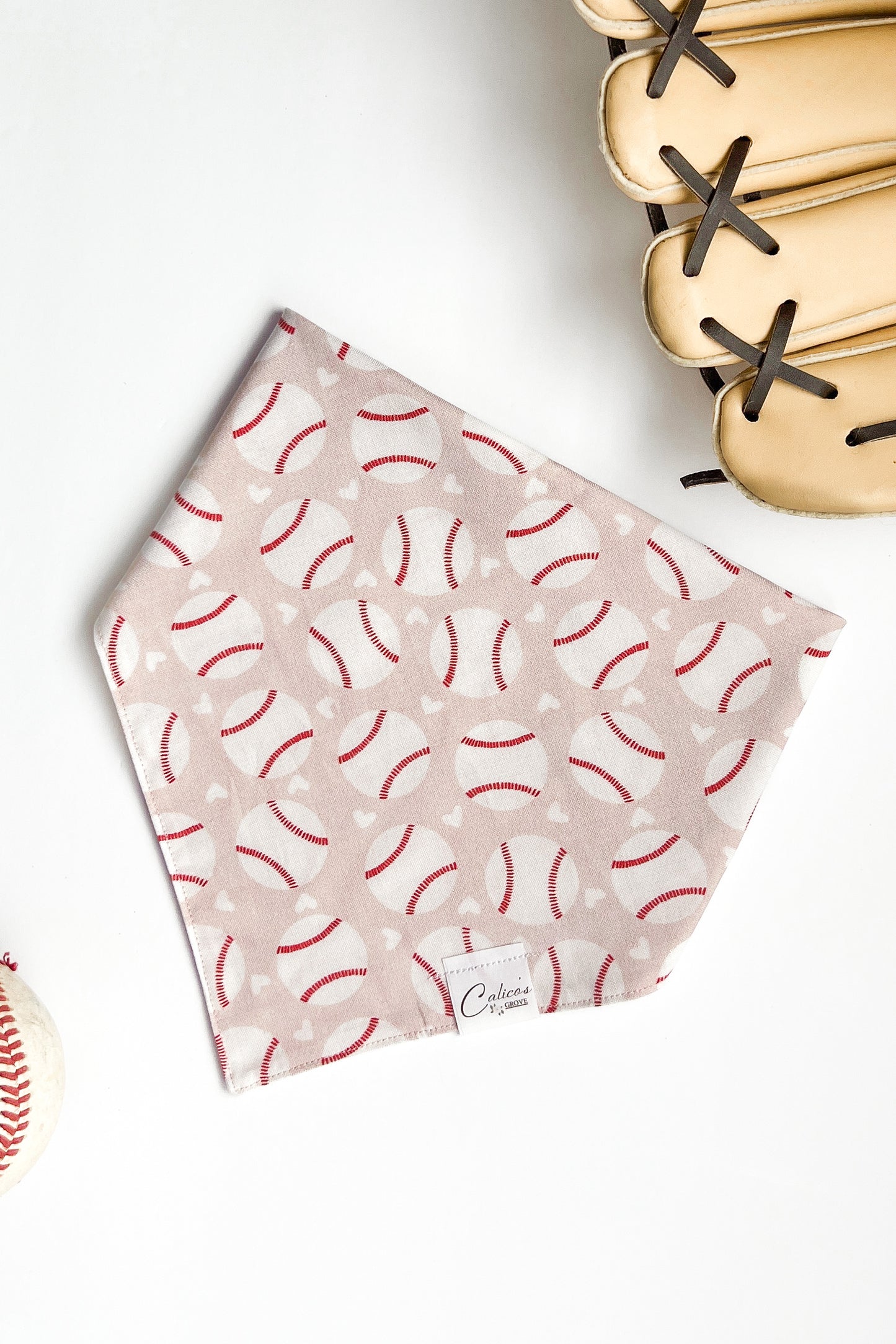 Baseballs In Pink Bandana