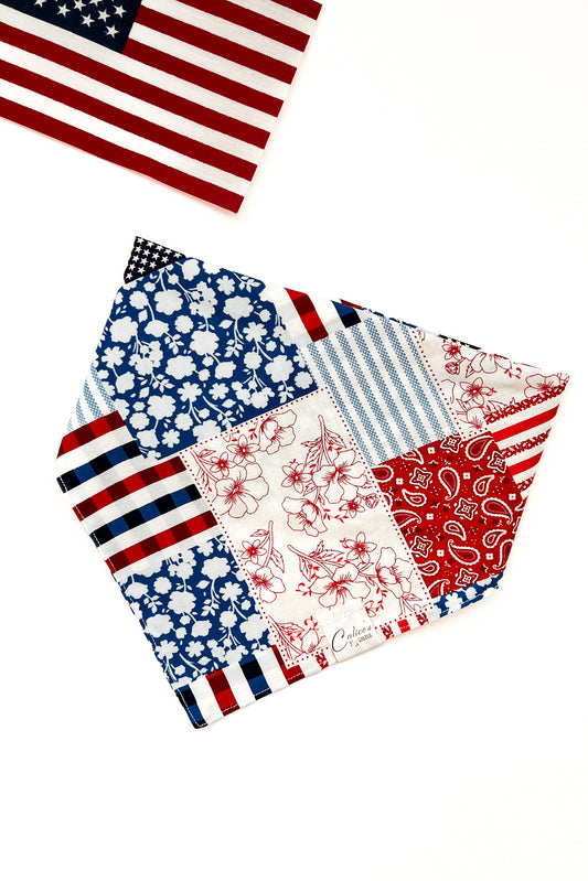USA Patchwork Bandana