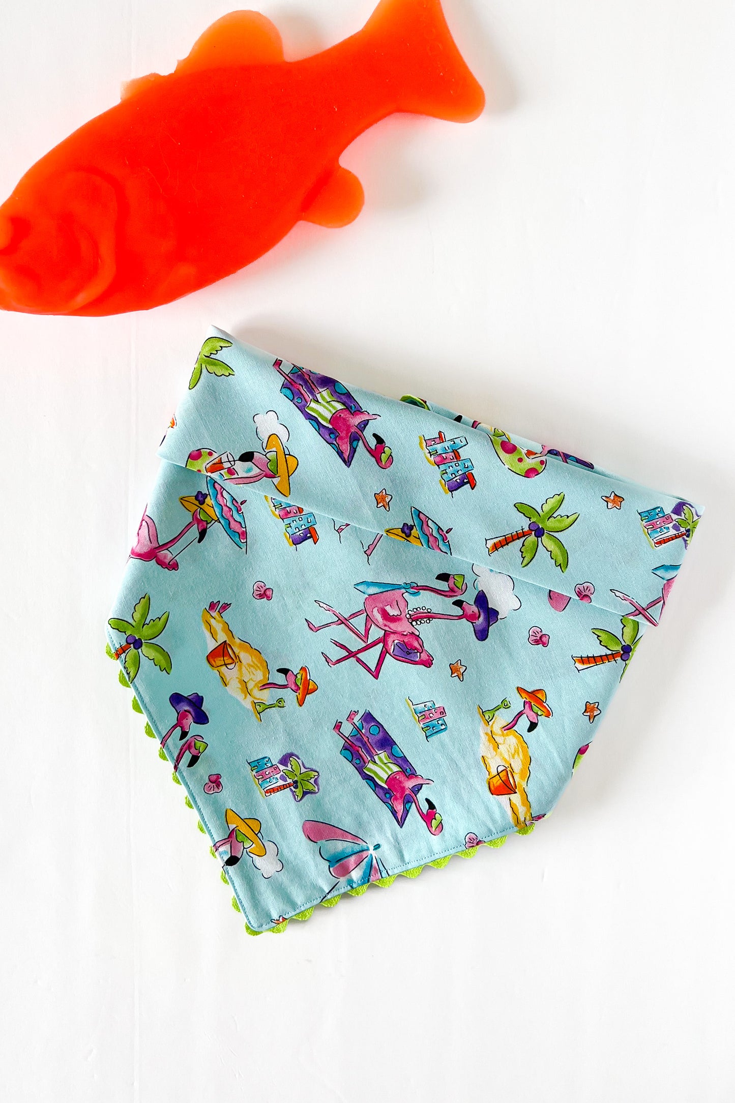 Beach Flamingos Bandana