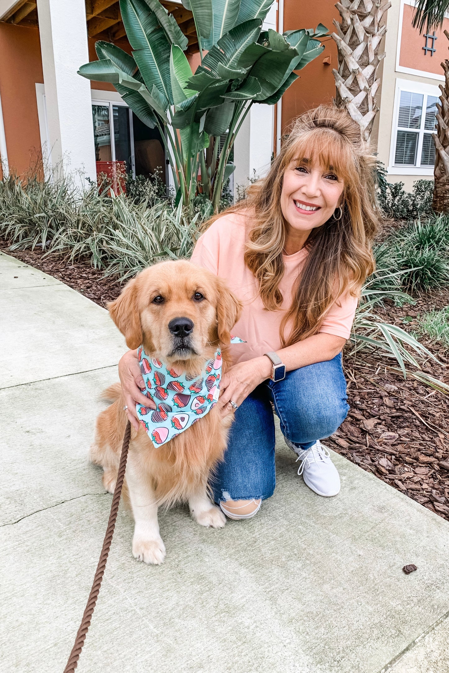 Chocolate Covered Strawberries Bandana