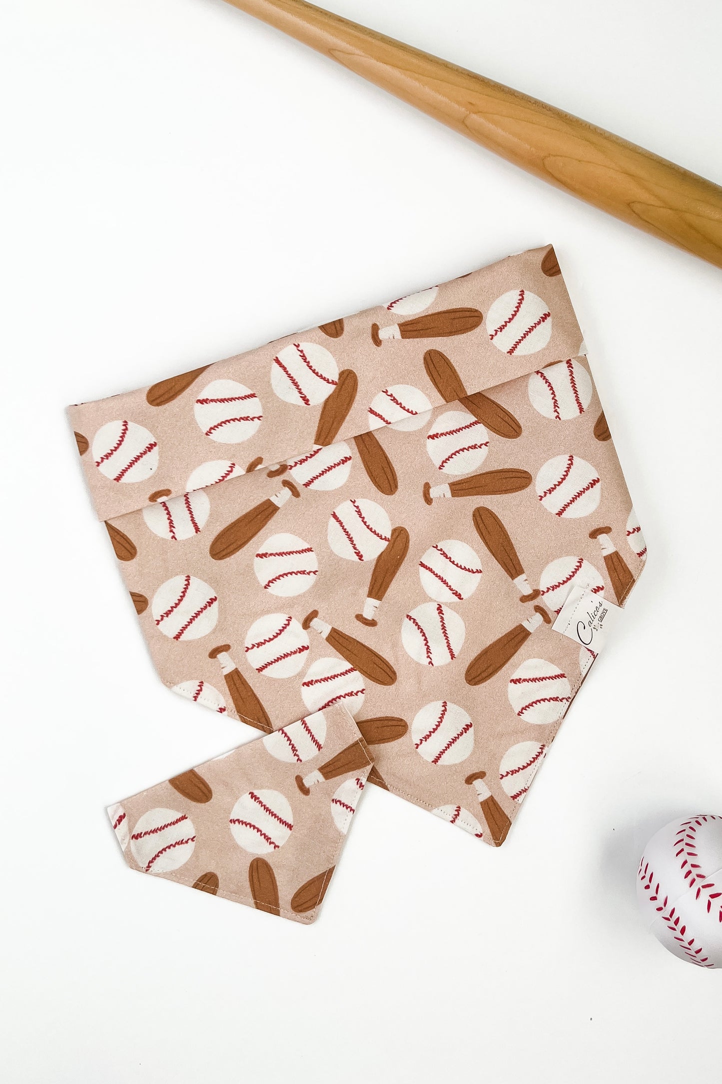 Boho Baseball Bandana (tan)