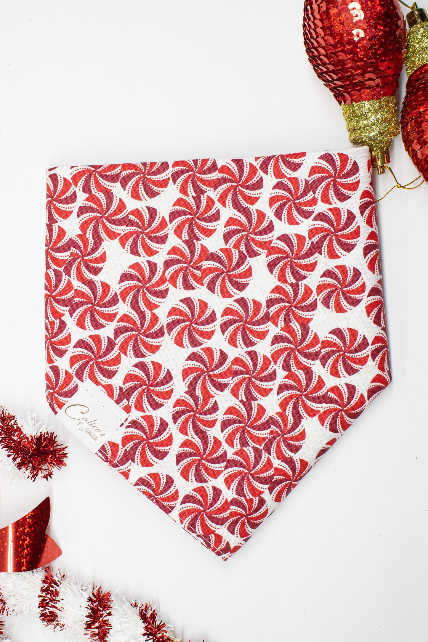 Peppermints Christmas Bandana