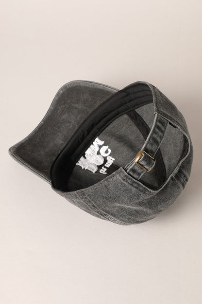 In My Dog Mom Era Embroidered Baseball Cap (black)