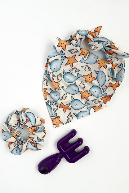 Narwhal And Starfish Bandana