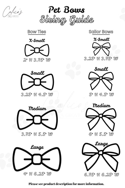 Daisies On Red Pet Bow