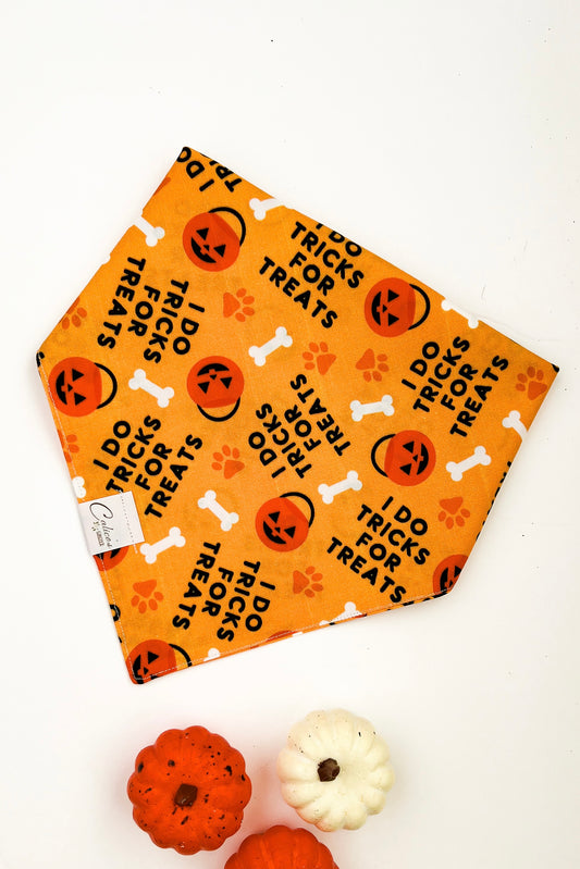 I Do Tricks For Treats Bandana