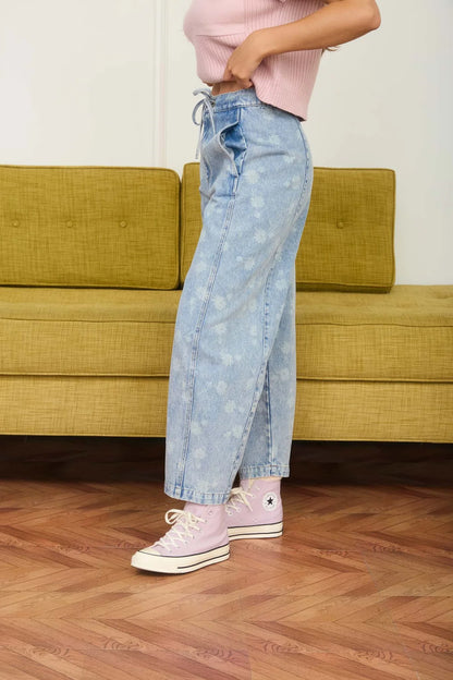 Dandelion Tie Waist Jeans
