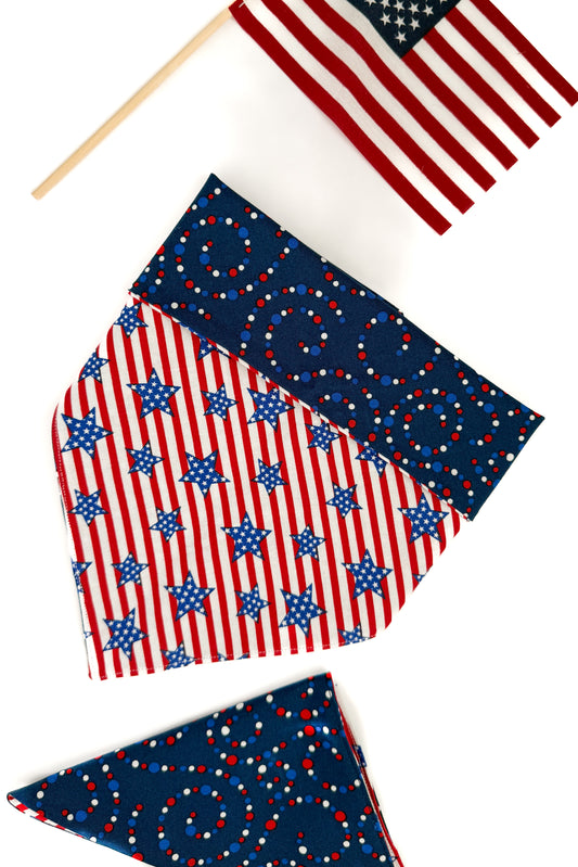 Glory Days Stars Reversible Bandana