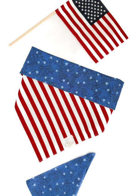 Stars And Stripes Reversible Bandana