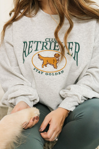 Club Retriever Embroidered Sweatshirt