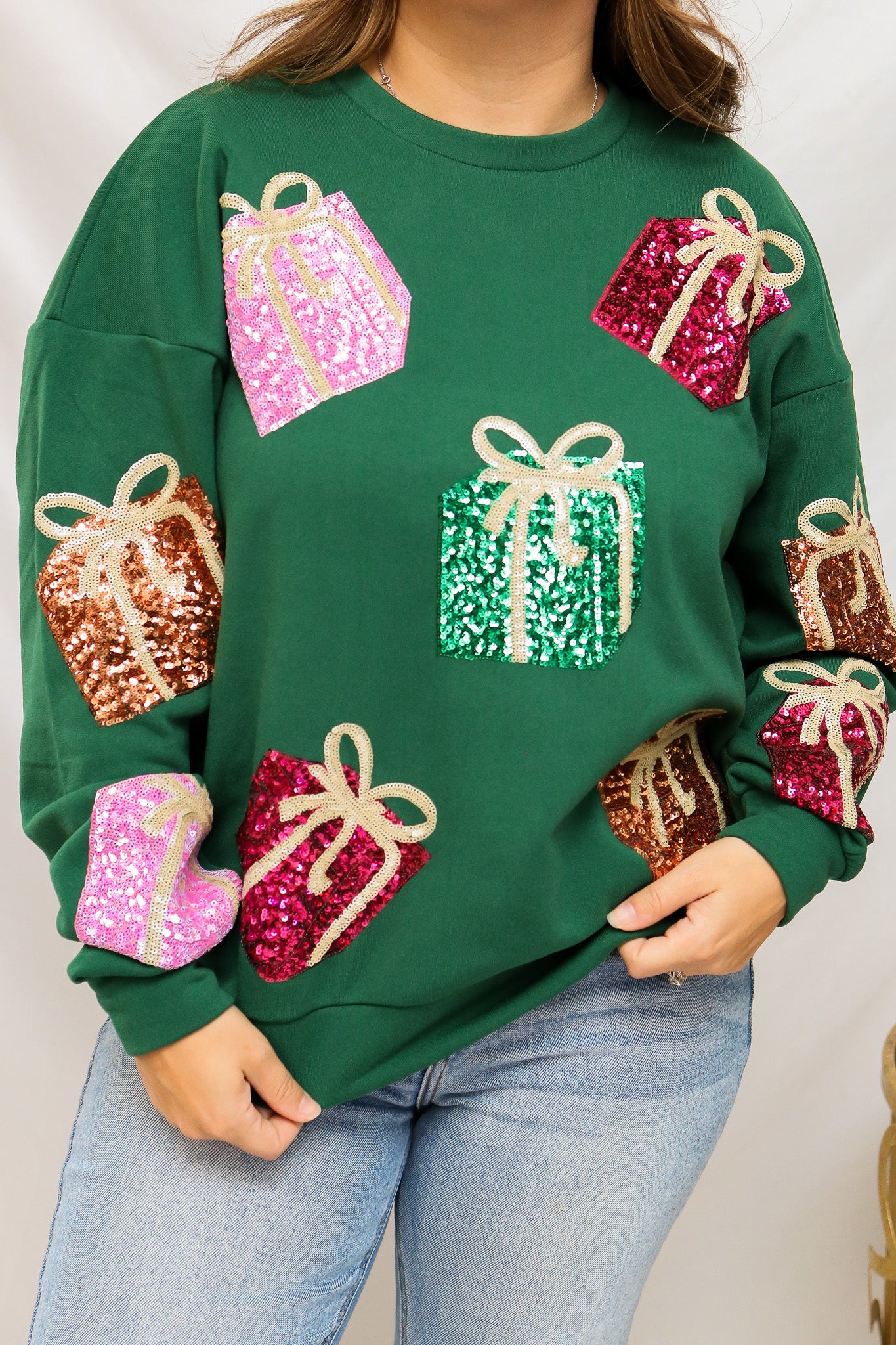 Sequin Presents Holiday Pullover