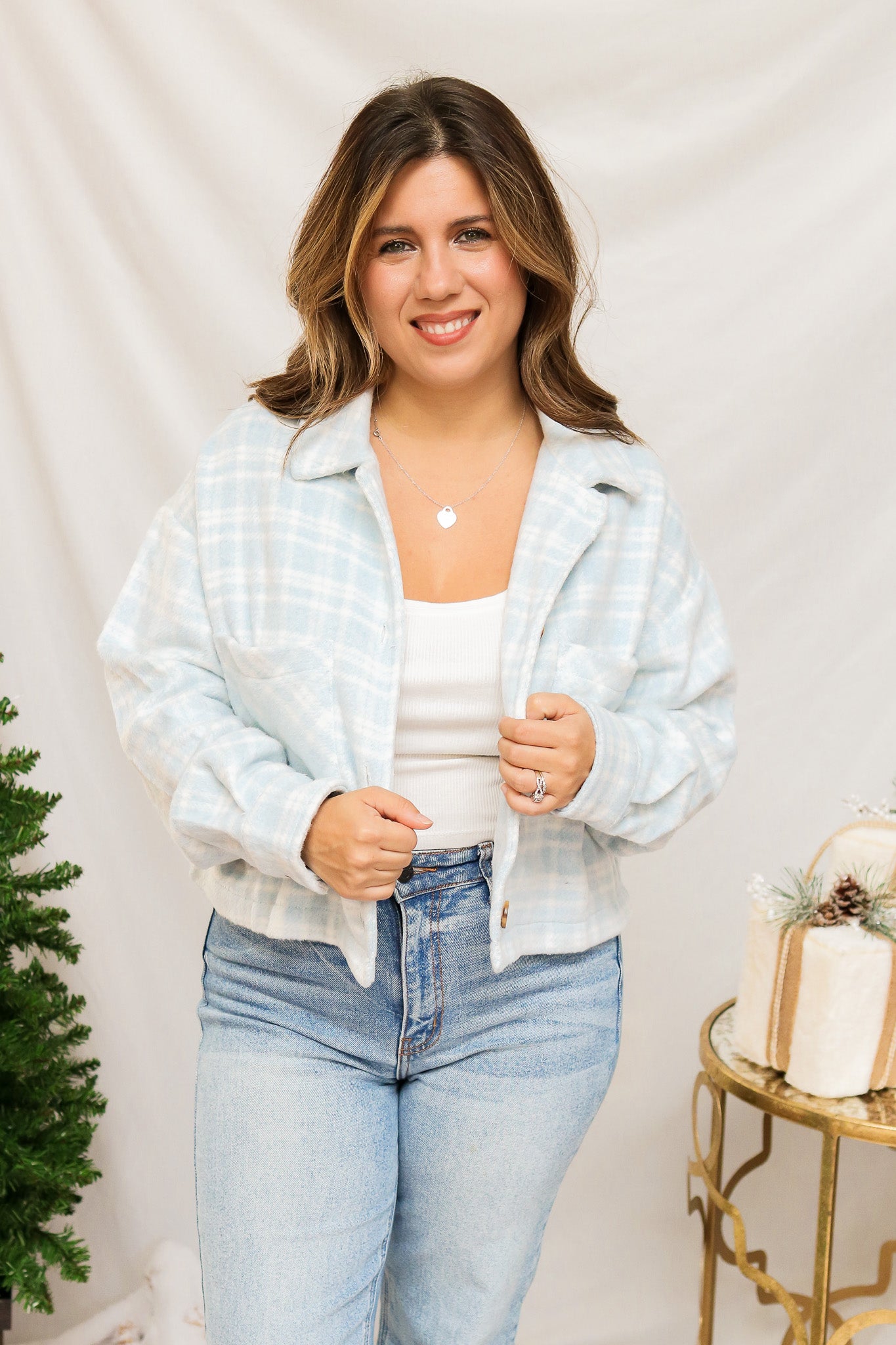 Perfectly Plaid Jacket (blue)