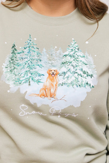 Snow Days Graphic Sweatshirt