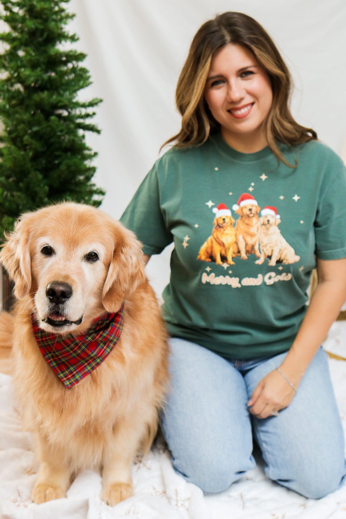 Merry And Gold Graphic Tee