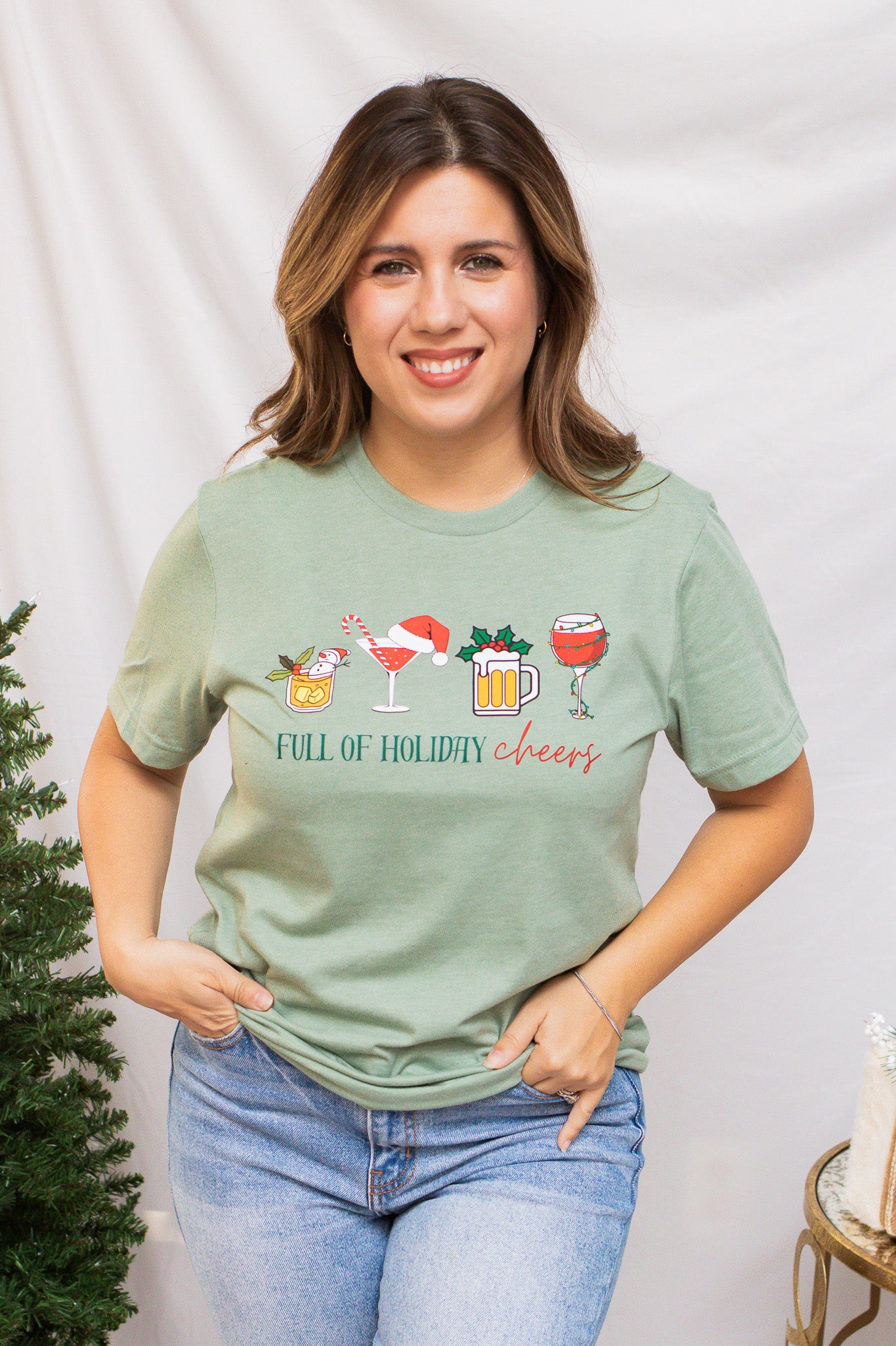 Holiday Cheers Graphic Tee