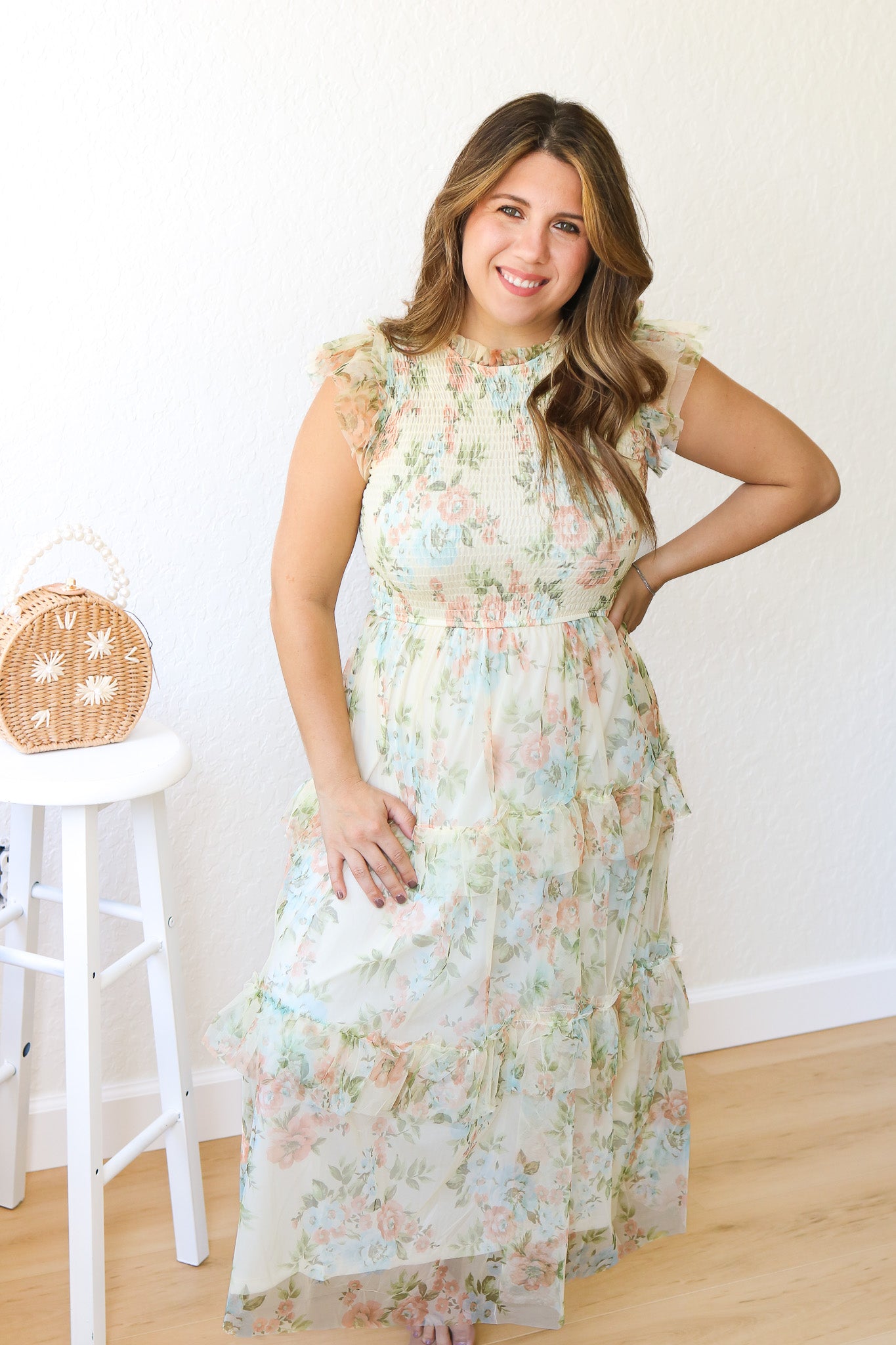 Blooming Gardens Midi Dress