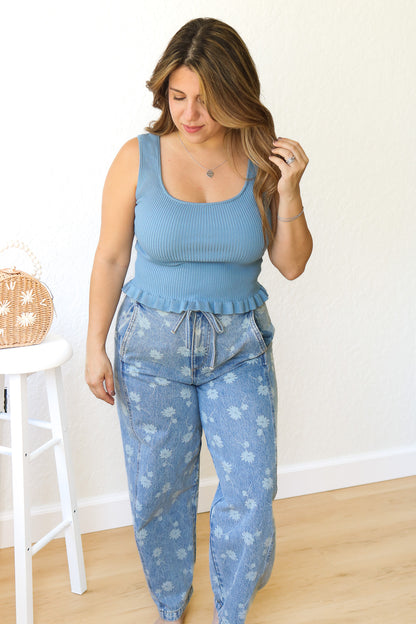 Seaside Knit Tank Top