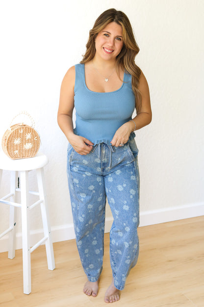 Seaside Knit Tank Top