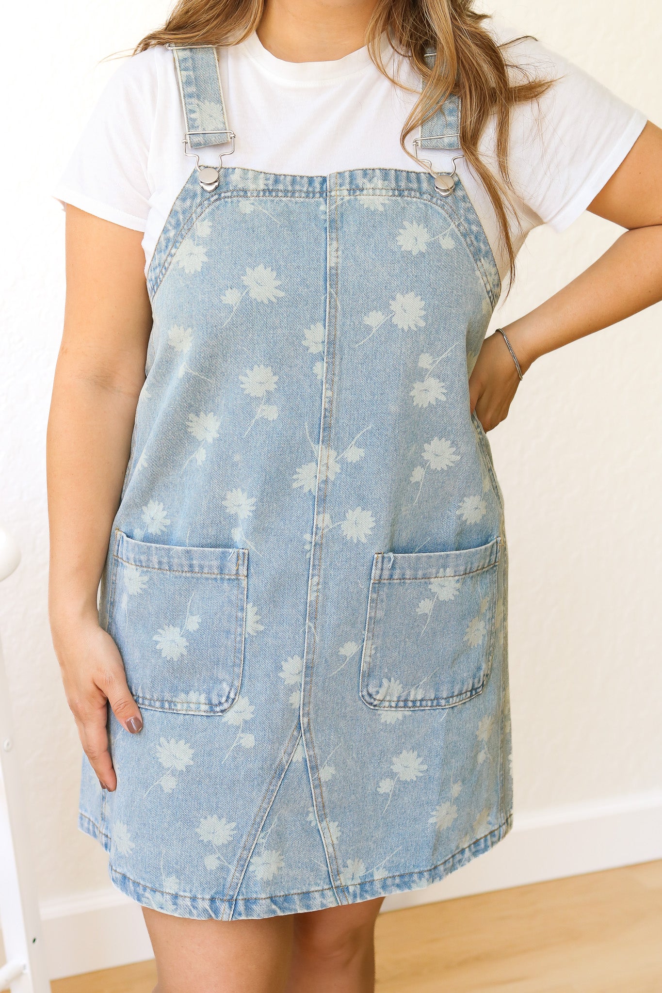 Dandelion Overall Mini Dress