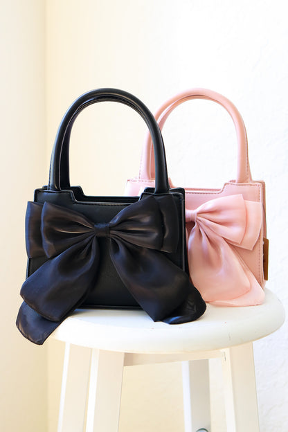 Bow Ribbon Purse (black)