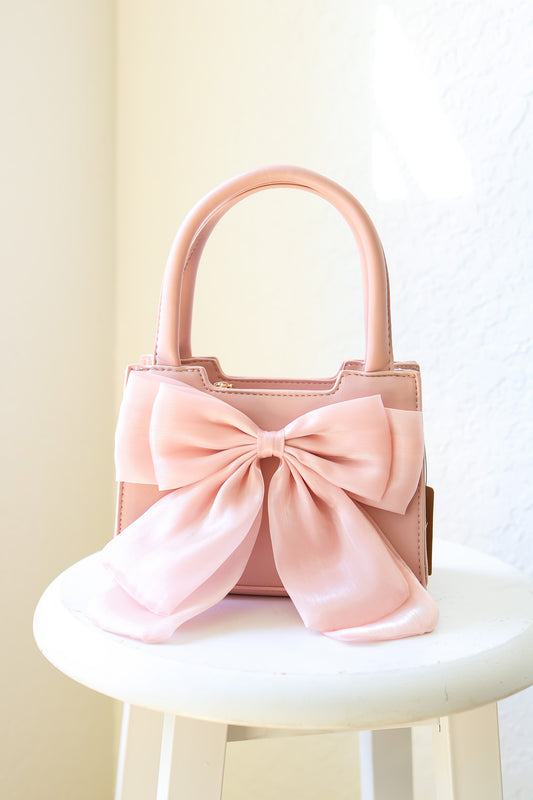 Bow Ribbon Purse (pink)