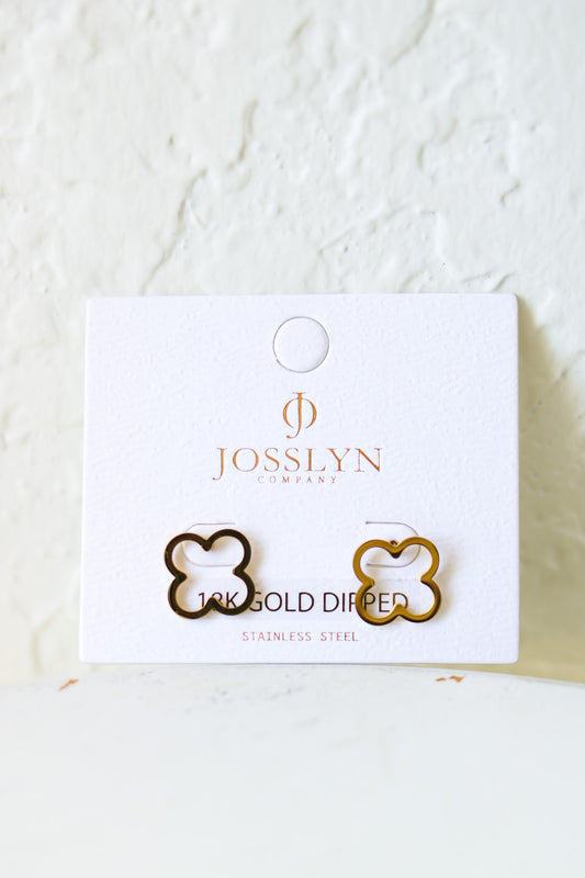 Clover Earrings (gold)