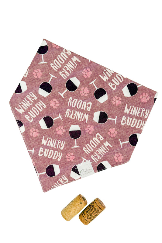 Winery Buddy Bandana (mauve)