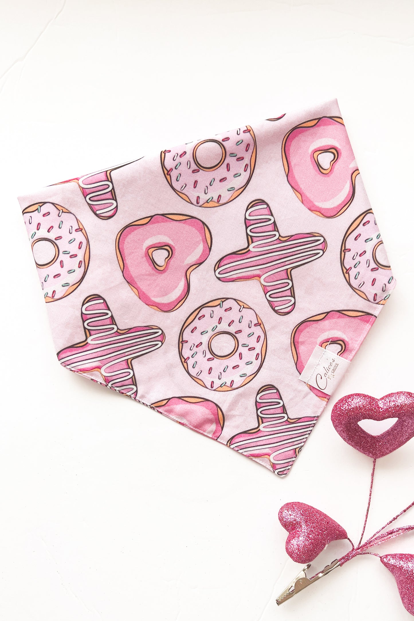 XO Donuts Bandana (pink)