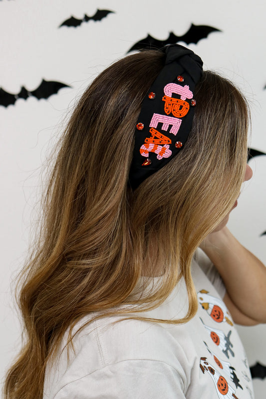 Trick Or Treat Knot Headband