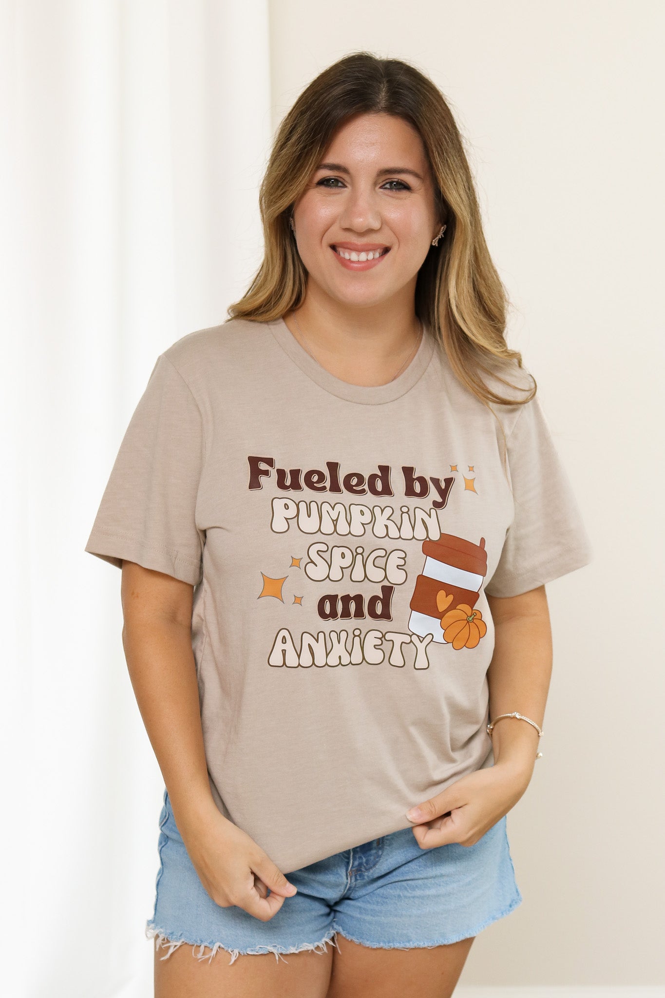 Fueled By Pumpkin Spice Graphic Tee