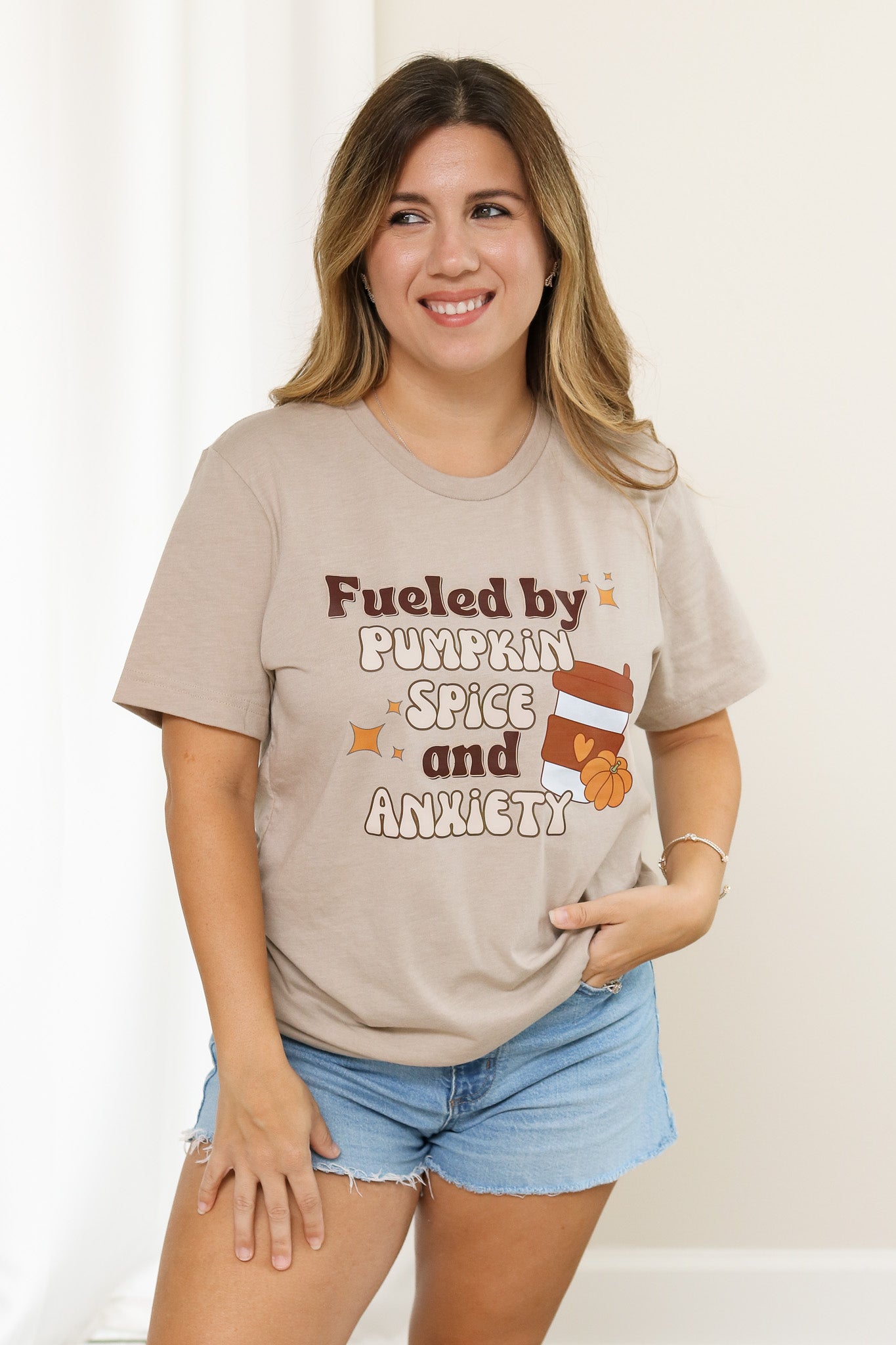 Fueled By Pumpkin Spice Graphic Tee