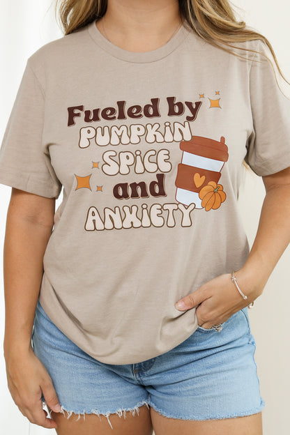 Fueled By Pumpkin Spice Graphic Tee