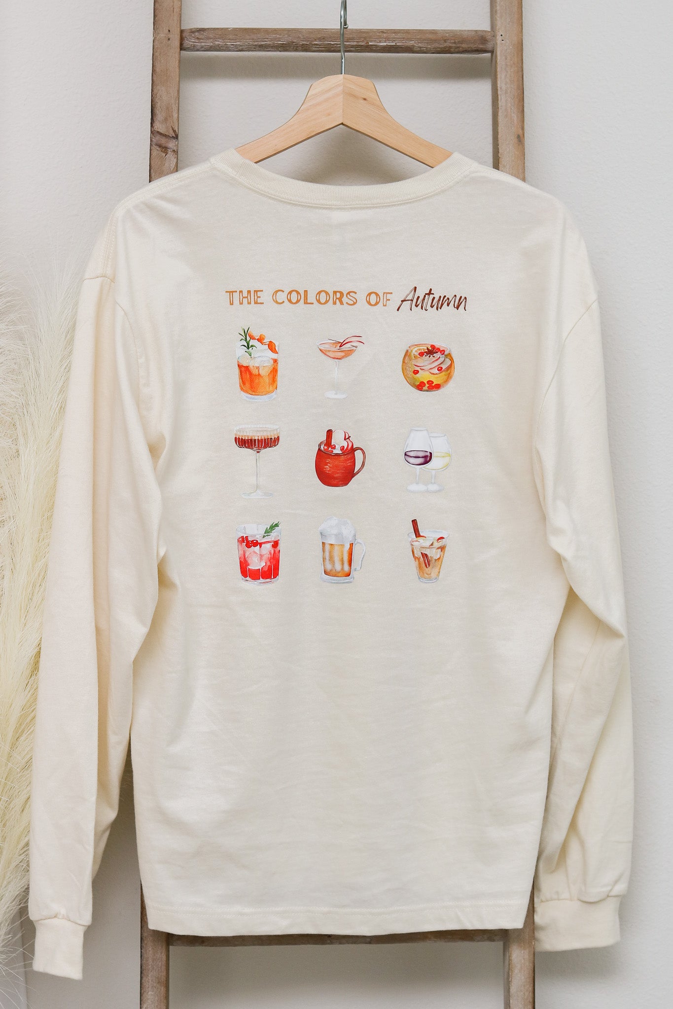 Colors Of Autumn Long Sleeve Graphic Tee