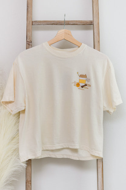 Pumpkin Spice Era Cropped Graphic Tee