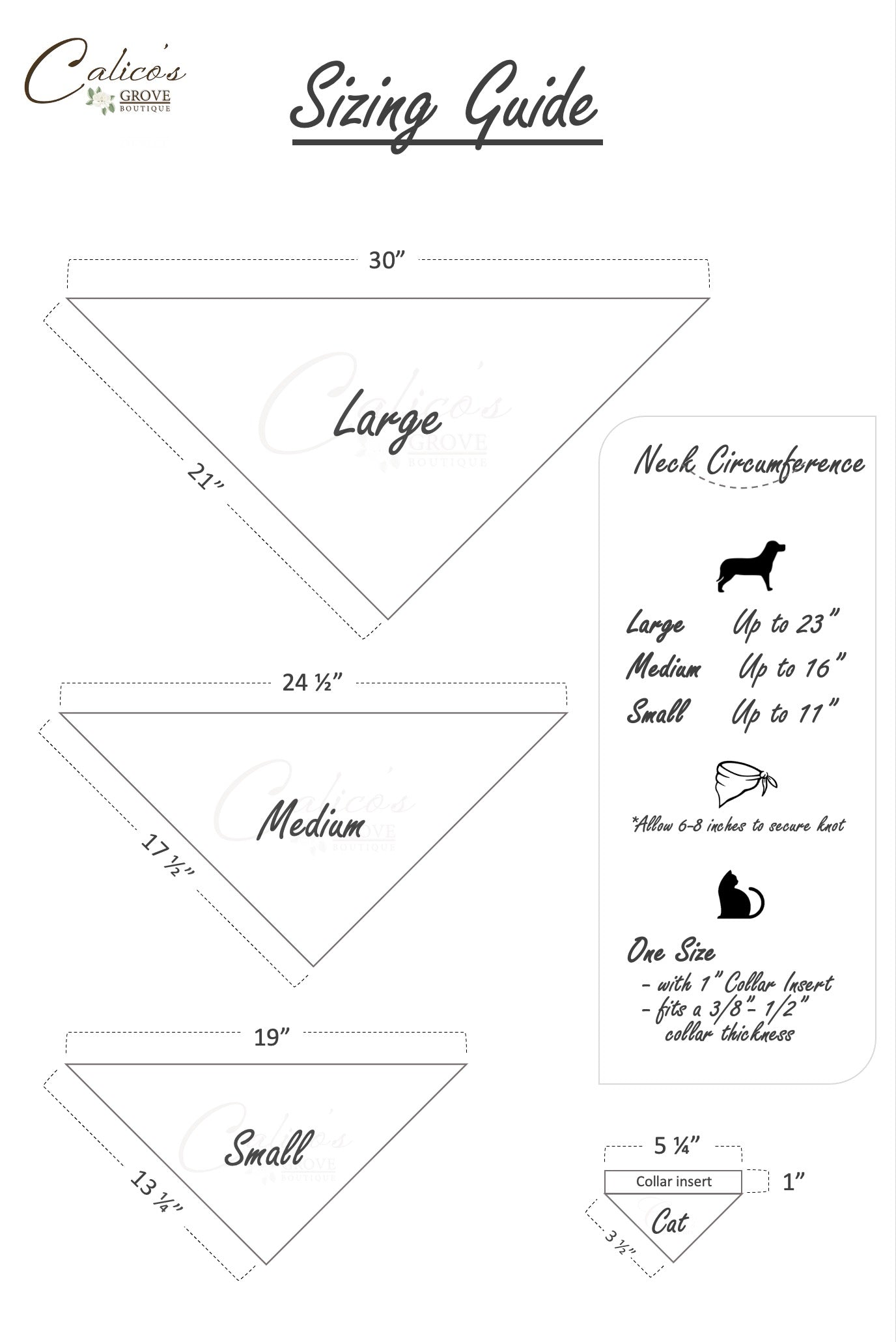 White Paw Bandana (blue)