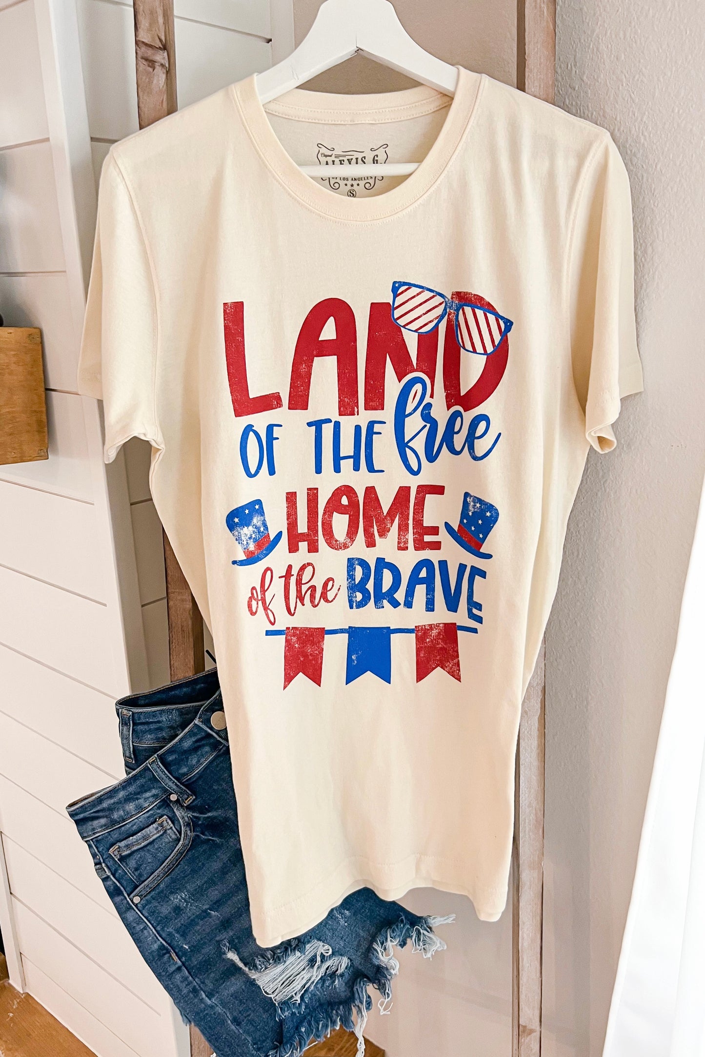 Land Of The Free Graphic Tee